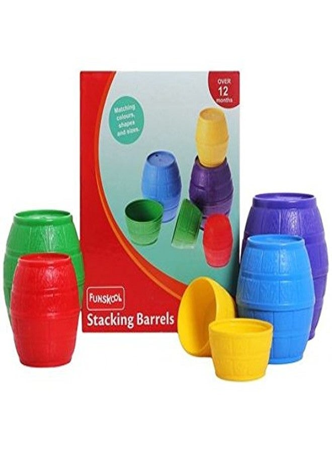 Giggles Funskool Stacking Cubes, Multi Color Icecream Teether, Assorted - Image 3