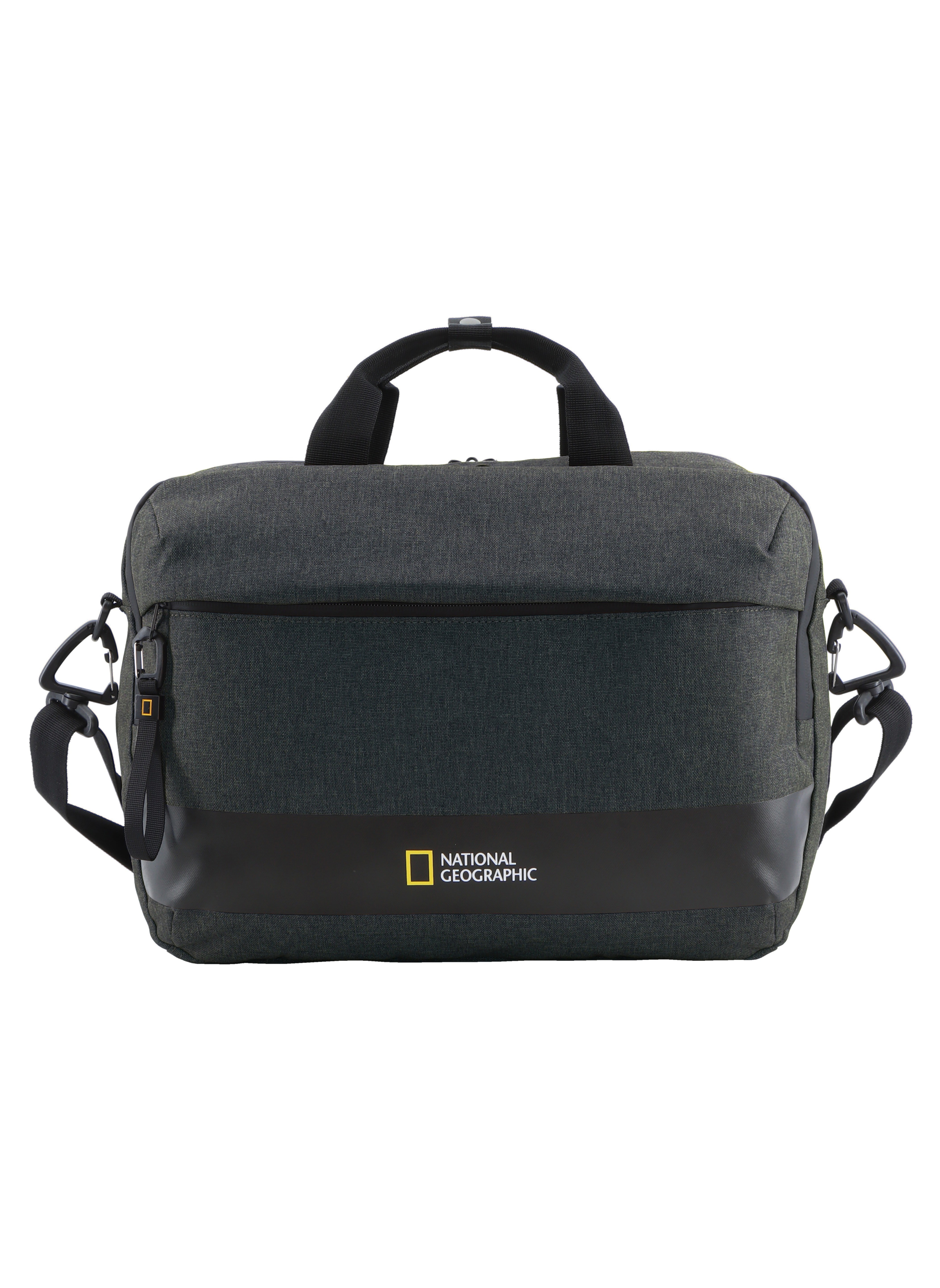 NATIONAL GEOGRAPHIC National Geographic Shadow RPET Computer Bag Anthracite, Durable Water Resistant Laptop/Tablet Padded Compartment RFID Pocket, Adjustable/Removable Strap Suitable For Business Office Travel School 