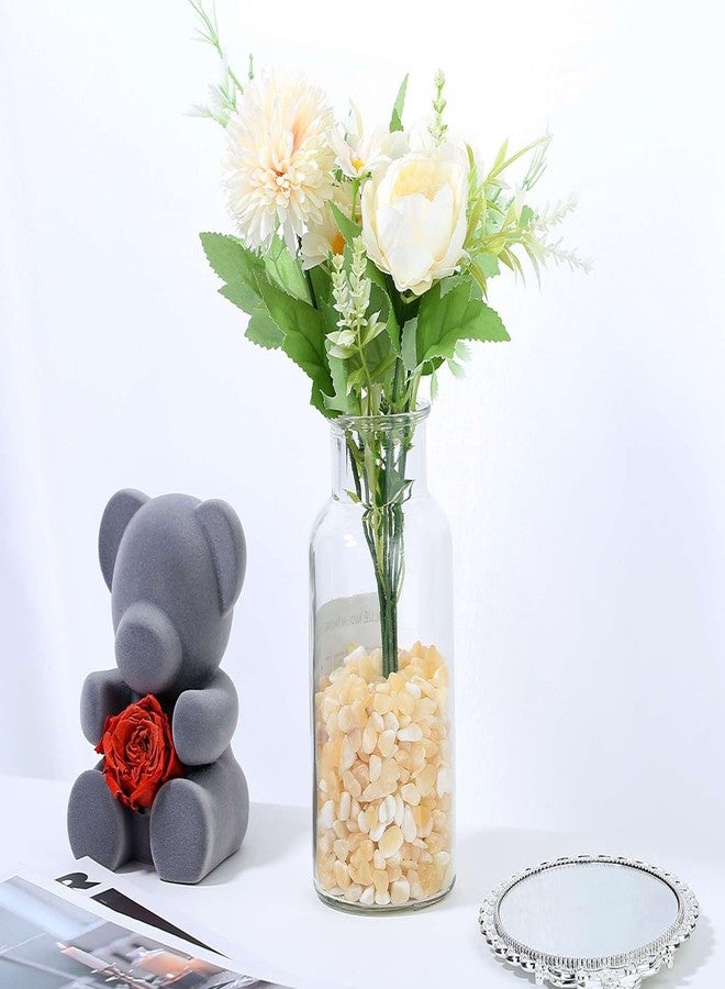 LAIDANLA Yellow Jade 1lb Crystal Polished Tumbled Stones Irregular Shaped Crystal Chips Bulk Natural Gemstone Aquarium Gravel Rocks Vase Filler Fish Tank Gravel Home Decoration - Image 4