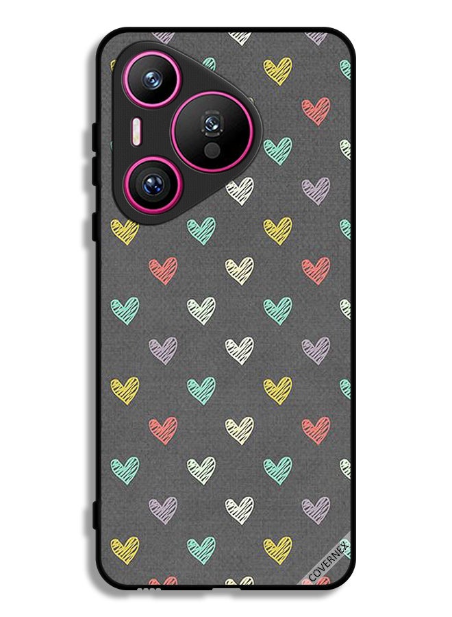 Covernex Huawei Pura 70 Protective Case Cover Small Hearts Pattern - Image 1