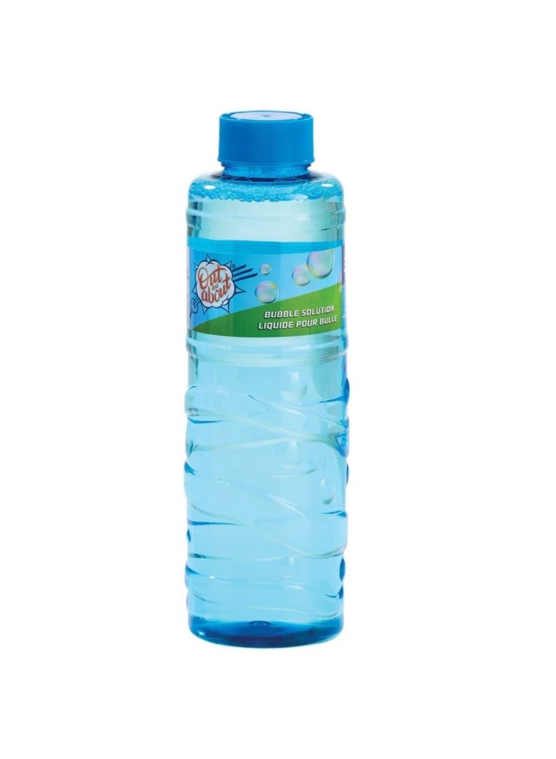 Premium Bubble Solution Refill with Wand – 480ml Non-Toxic Bubble Liquid for Kids & Bubble Machines, Assorted Colors (1 Bottle) - Image 1