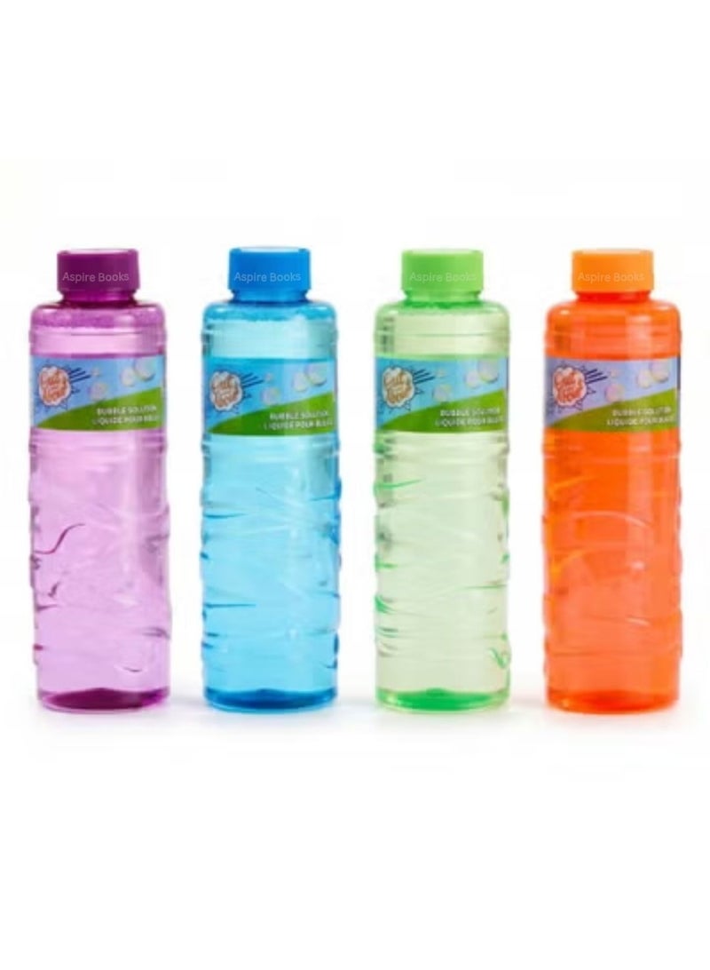 Premium Bubble Solution Refill with Wand – 480ml Non-Toxic Bubble Liquid for Kids & Bubble Machines, Assorted Colors (1 Bottle) - Image 2
