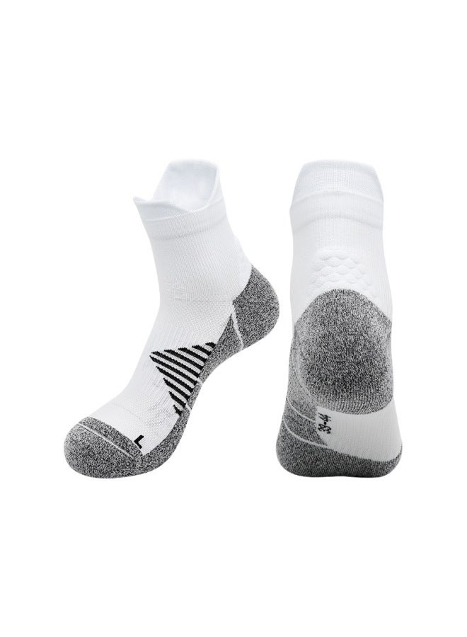 Professional Marathon Running Socks Spring Summer Anti-slip Breathable Mid-calf Socks Men's Outdoor Sports Cycling Socks