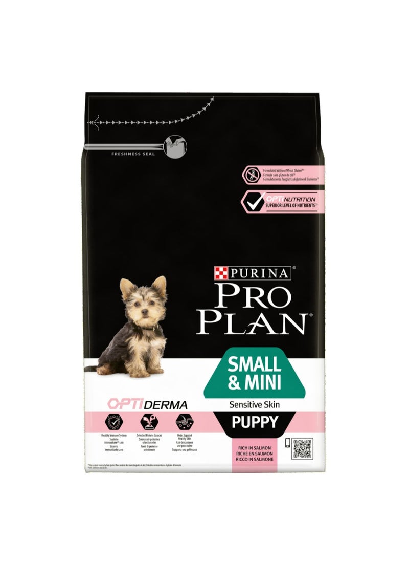 Purina- invalid brand name Small & Mini Puppy Sensitive Skin 