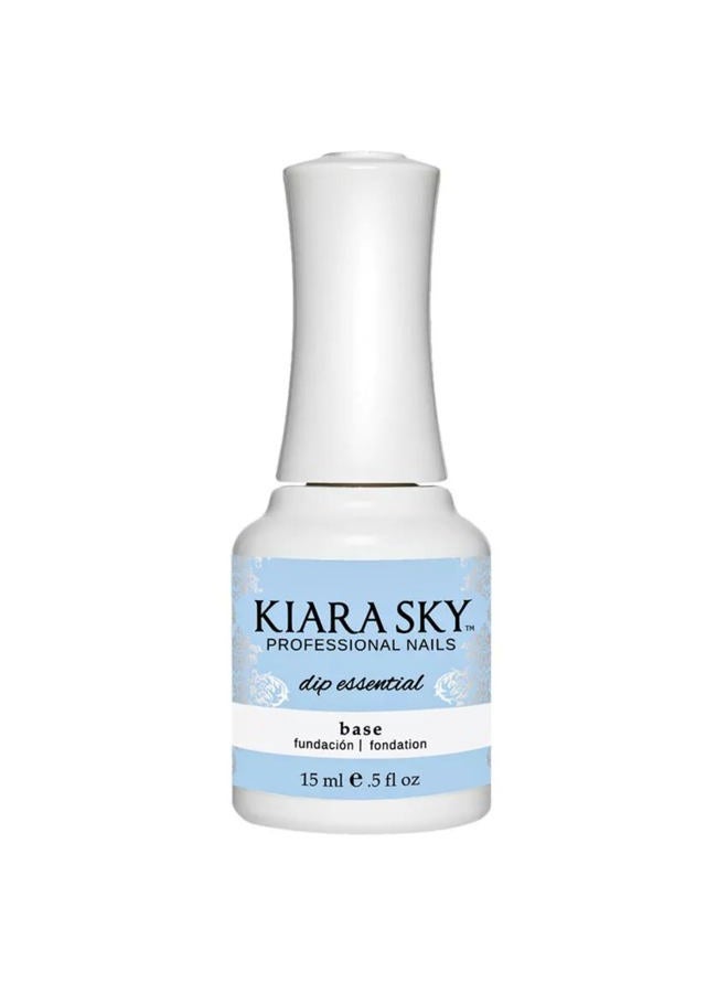 Kiara Sky Professional Nails Dip Liquid Essentials Step 2 Base for Dip Powder Manicure - Image 1