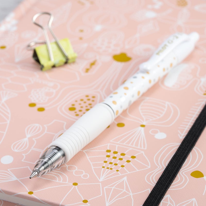 Pilot, G2 Premium Gel Roller Pens, Fine Point 0.7 mm, Dot-Patterned Barrels, Pack of 5, Black - Image 5