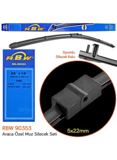RBW 90353 Ford Focus C-Max 2003-2007 Front Wiper Set  - Image 3