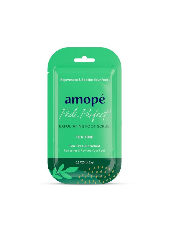Amope Amopé Pampering Kit Contains Charcoal Foot Scrub Tea Tree Foot Scrub Epsom Salt Foot Scrub Invigorating Foot Soak Tired Leg & Foot Rejuvenator Foot & Leg Scrubber And Luxury Storage Bag  - Image 5