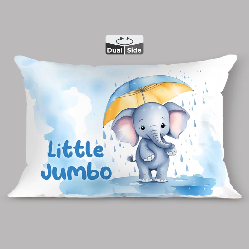 Brizberry ® Kids Pillow Cushion with Super Soft Fabric | Animal & Cartoon Prints | 12x18 inches (Design 1) - Image 1
