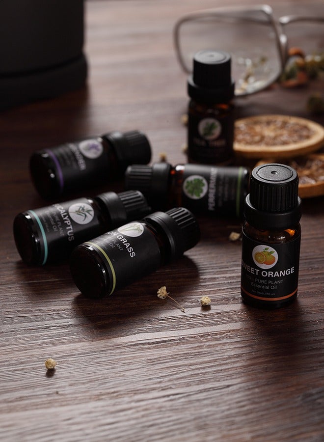 Pack Of 6 Aromatherapy Essential Oils Humidifier Essential Oil Multi Scented Multicolor Gift Set  - Image 5