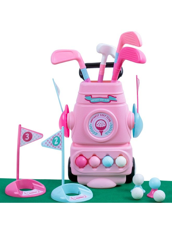 هابينيست مجموعة جولف هابينست للبنات الصغار، لون وردي - Image 1