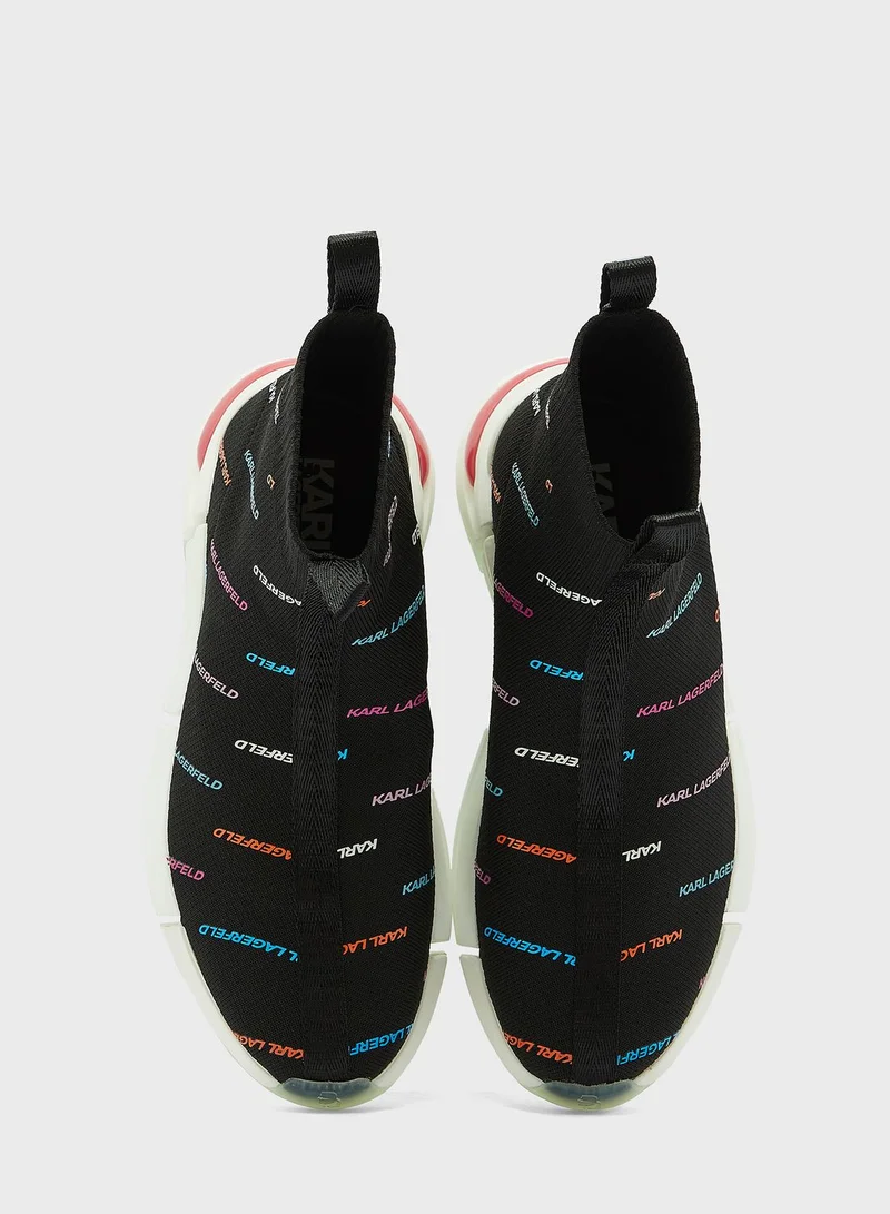 Karl Lagerfeld Quadra High Top Sneakers