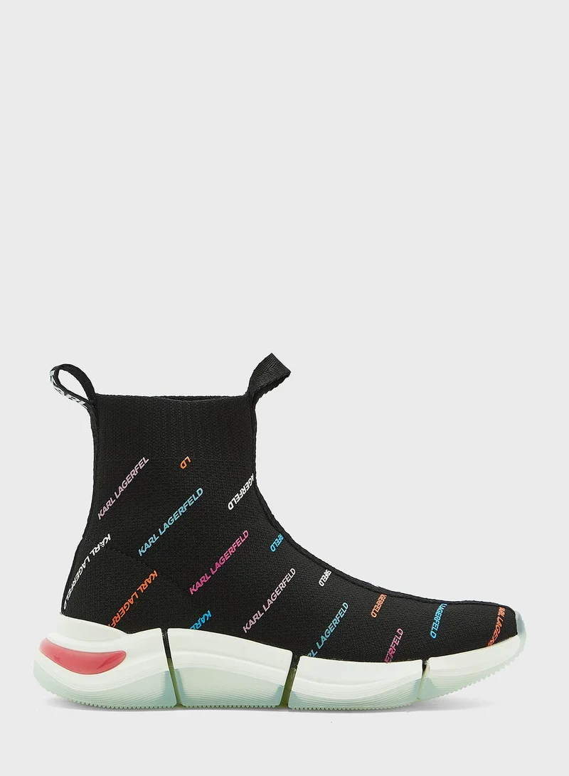 Karl Lagerfeld Quadra High Top Sneakers