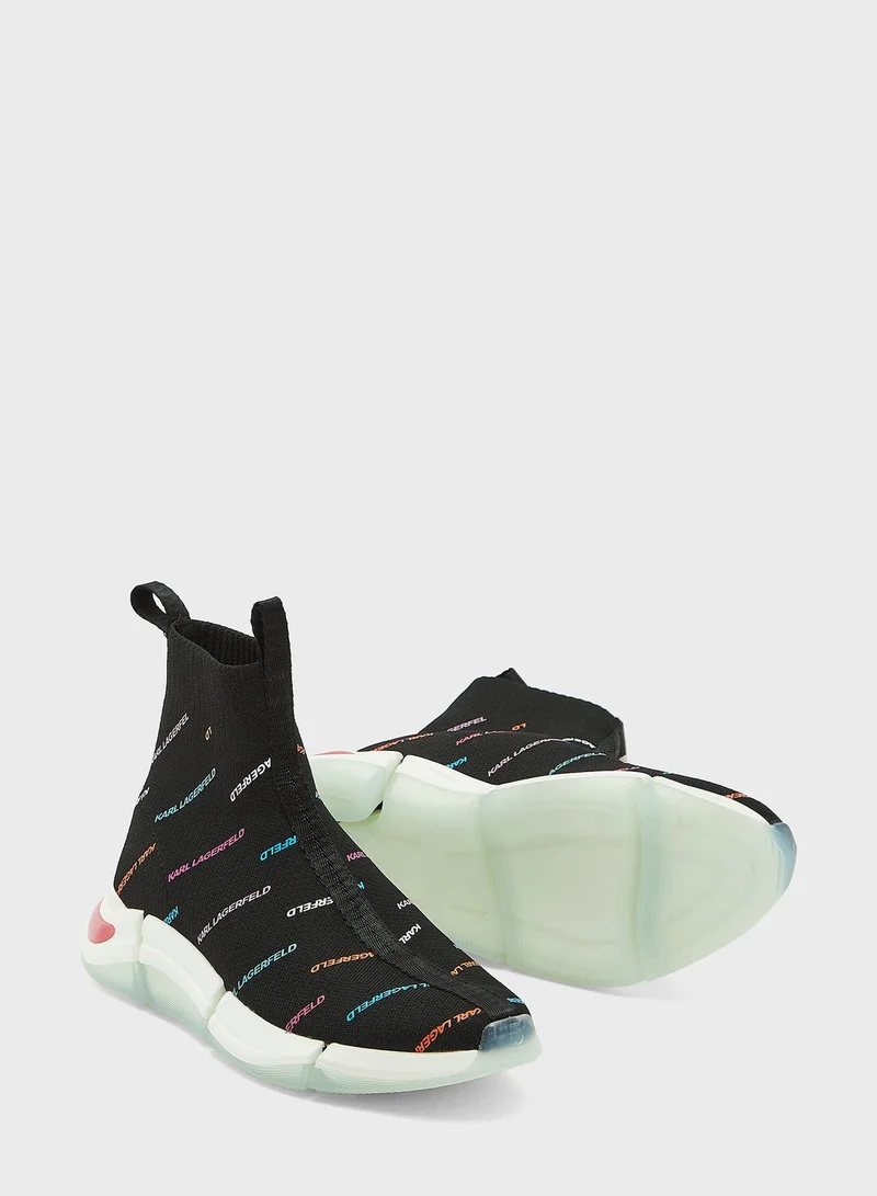 Karl Lagerfeld Quadra High Top Sneakers