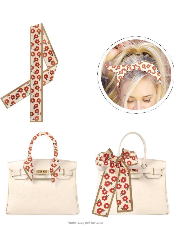Alissa 1Pc Hair Tie Bag Tie Fashion Accessories for Women's Hair Ties Gift for Women's - Image 3