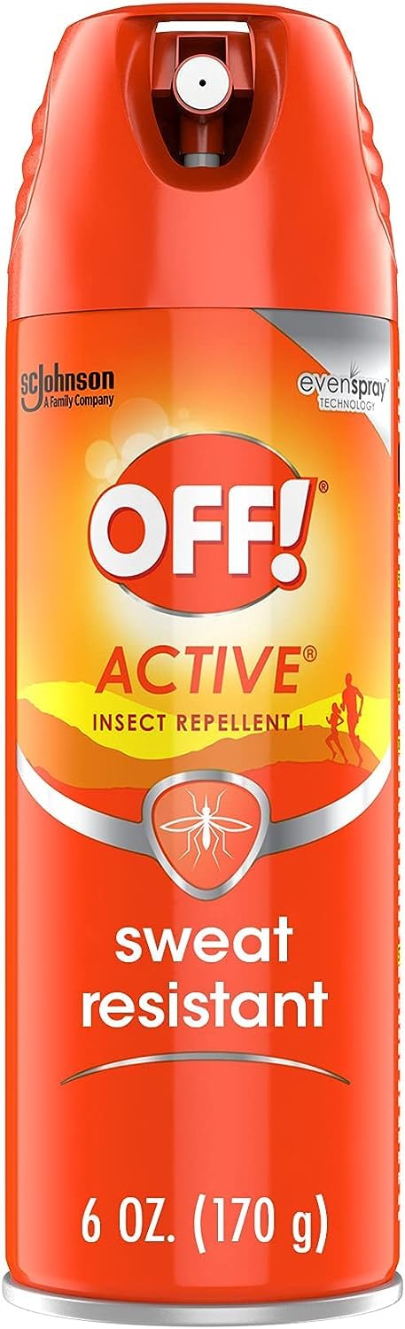 OFF! Active Insect Repellent  Sweat Resistant  Repells Mosquitoes  6 oz ( Pack of 12) - Image 2
