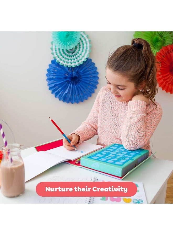 Tiger Tribe The Lovely Book of Lettering - Creative Art Craft Kit for Budding Graphic Designers, Multicolored - Image 2