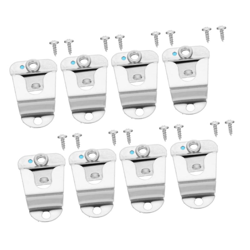 8 Pcs Black Car Microphone Hook Clips Mount Holders for Easy Installation Vehicle Communication - Image 2