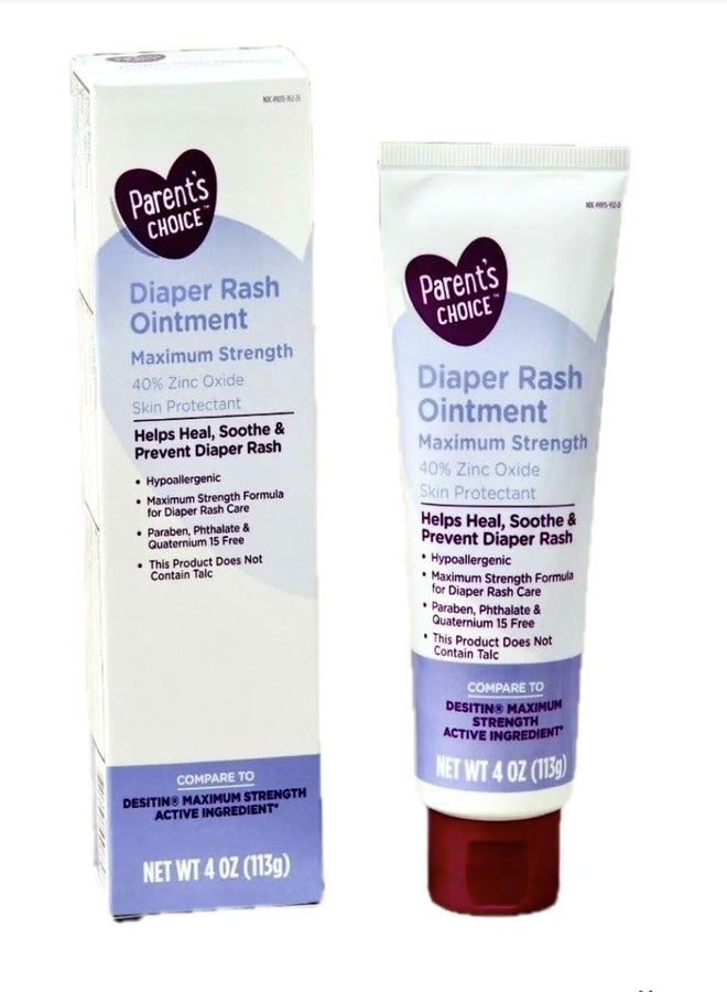 Parent's Choice Diaper Rash Ointment, 4 oz - Image 1