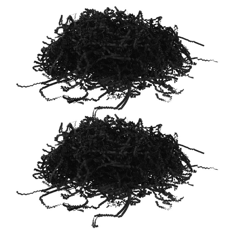Rough Raffia Grass, Crinkle Cut Paper for Present Baskets, Secure Product Display - Image 1
