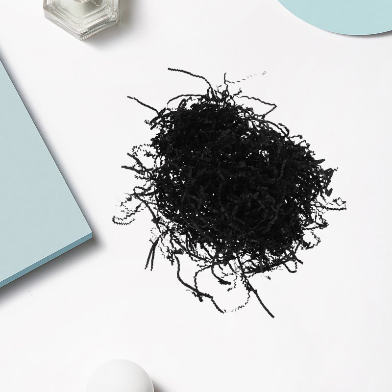 Rough Raffia Grass, Crinkle Cut Paper for Present Baskets, Secure Product Display - Image 4