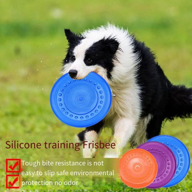 Pups&Pets Dog Toy Frisbee Flying tug Large Size (Color May Vary) - Image 3