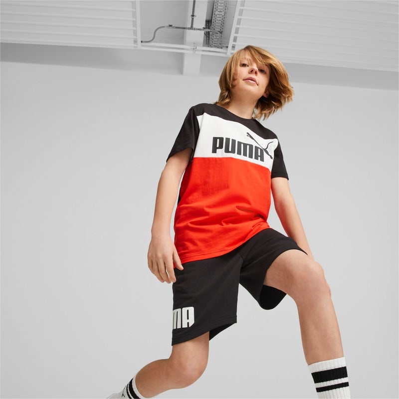 PUMA Power Boys Black Shorts - Image 4