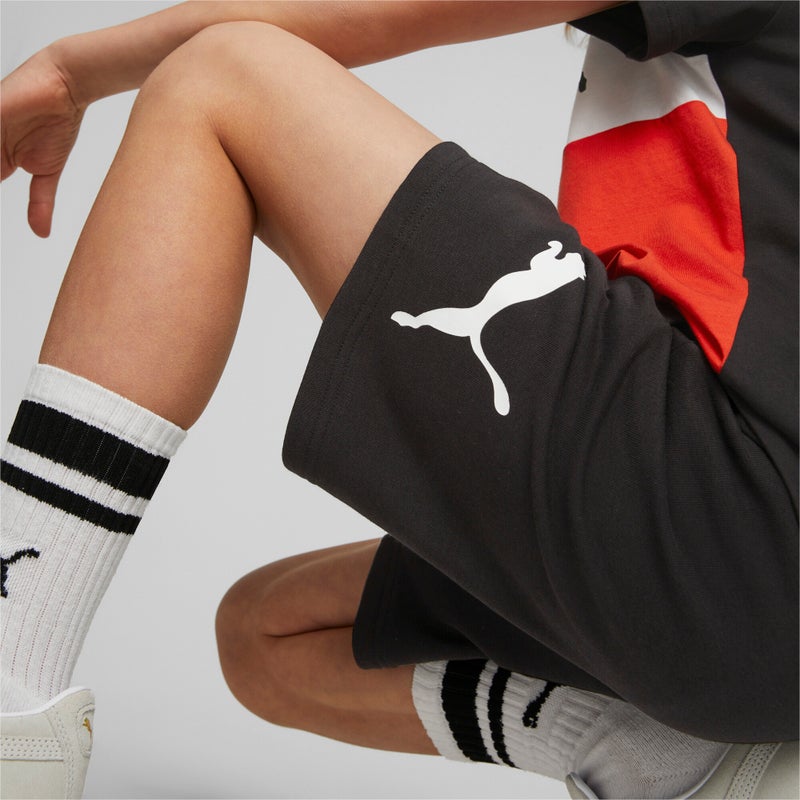 PUMA Power Boys Black Shorts - Image 2