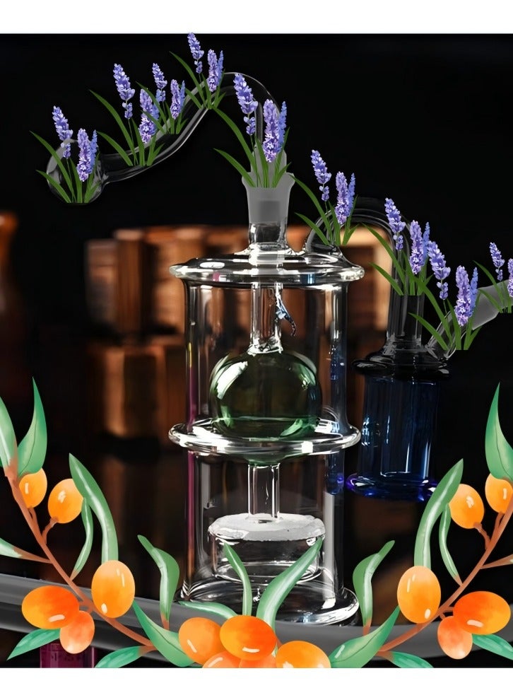 Glass Home Decorative Heat Resistant Oil Lamp