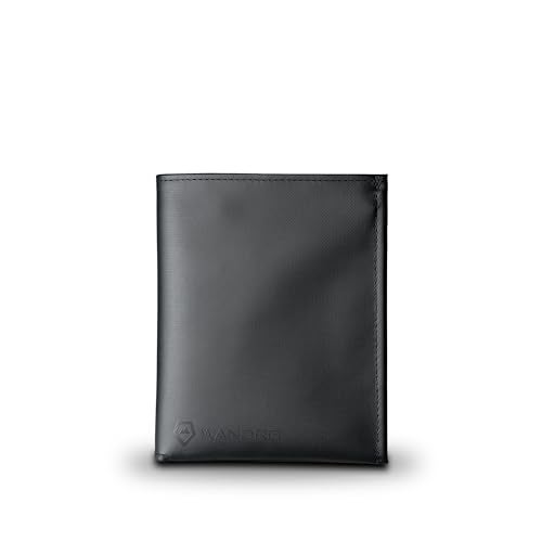 WANDRD Travel Wallet - Leather Wallets for Men - Passport and Credit Card Holder (Black) - Image 1