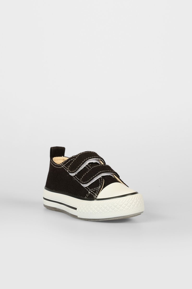 VICCO Bebe Lighted Linen Shoes Kids Black  - Image 4