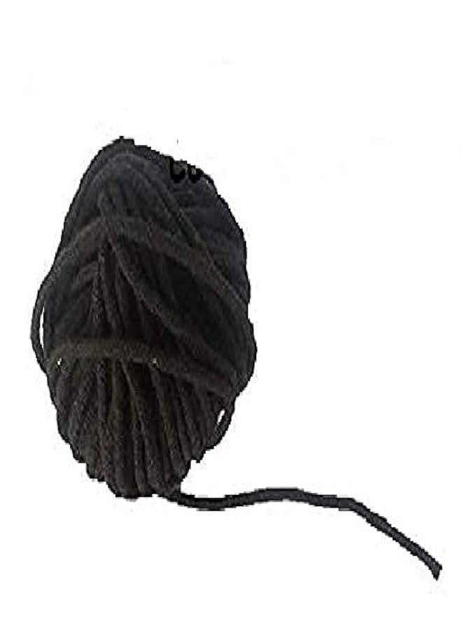 Honbon Religious Black Cotton Nazar Dhaga Thread for Jewelry Making Black Waxed Cord 10 Metres