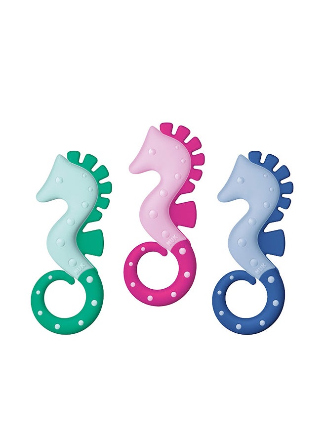 NUK All Stages Seahorse Teether - Assorted  - Image 1