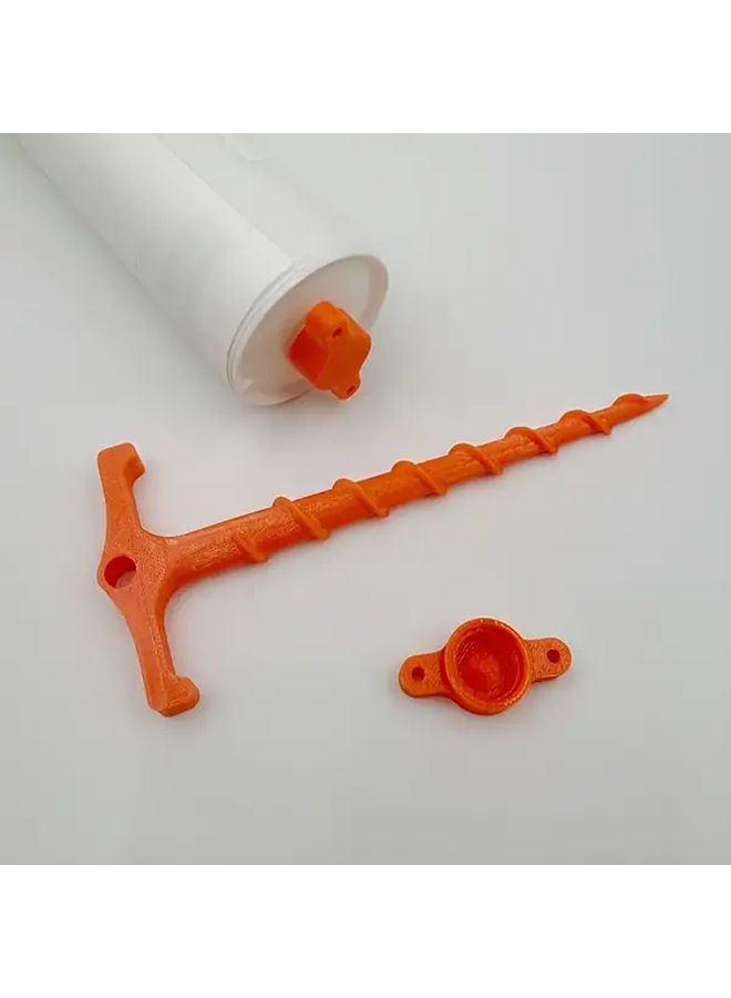 قطعتان غطاء ختم الزاوية ومنظف فوهة مسدس السد لمنع الجفاف - Image 5
