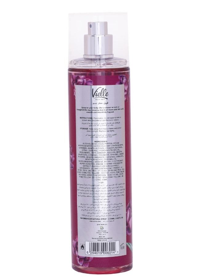 Vielle Body Mist Dazzling Tulip 250ml  - Image 2