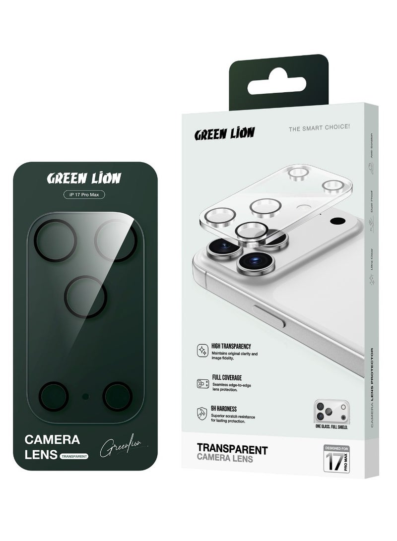 GREEN LION iPhone 17 Pro Max Lens Protector / Transparent Lens / Camera Protector - Image 1