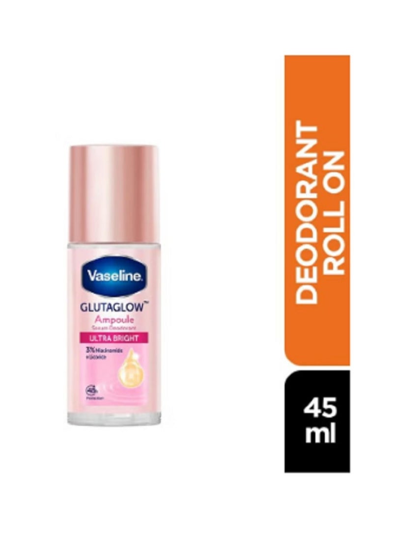 Vaseline Glutaglow Ultra Bright Ampoule Serum Deodorant 45 ML - Image 2
