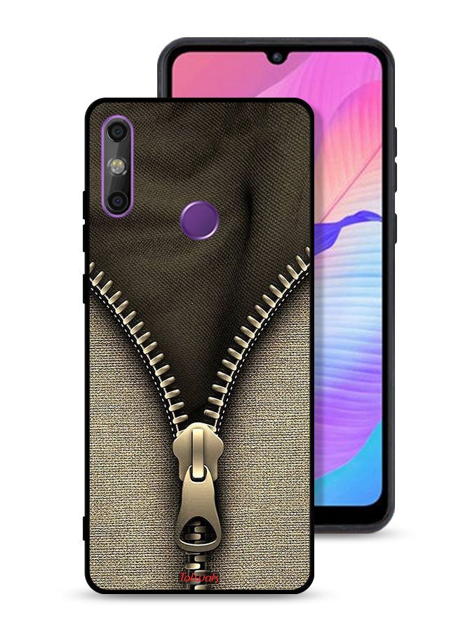 Tolwak غطاء واقي لهاتف هواوي إنجوي 20e بنمط سحاب - Image 1