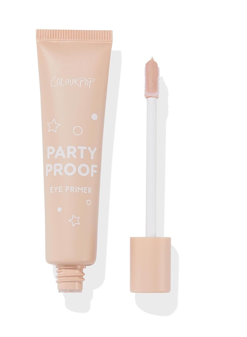ColourPop ColourPop Party Proof Eye Primer - Translucent Eyeshadow Primer for Long-Lasting Eye Makeup - Preps Skin for Smooth Makeup Application - Translucent (0.42 oz) - Image 1