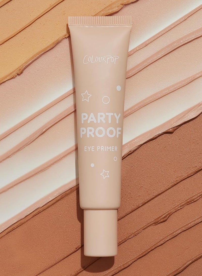 ColourPop ColourPop Party Proof Eye Primer - Translucent Eyeshadow Primer for Long-Lasting Eye Makeup - Preps Skin for Smooth Makeup Application - Translucent (0.42 oz) - Image 4