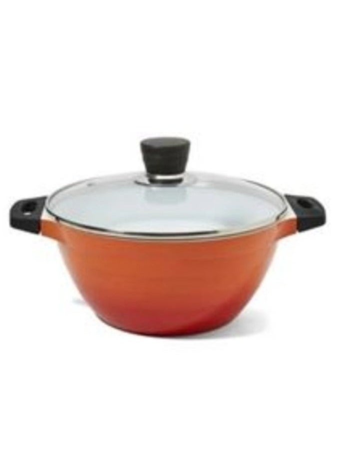 DESSINI Non-stick Casserole Aluminum Die Casted Cooking Pot 28cm