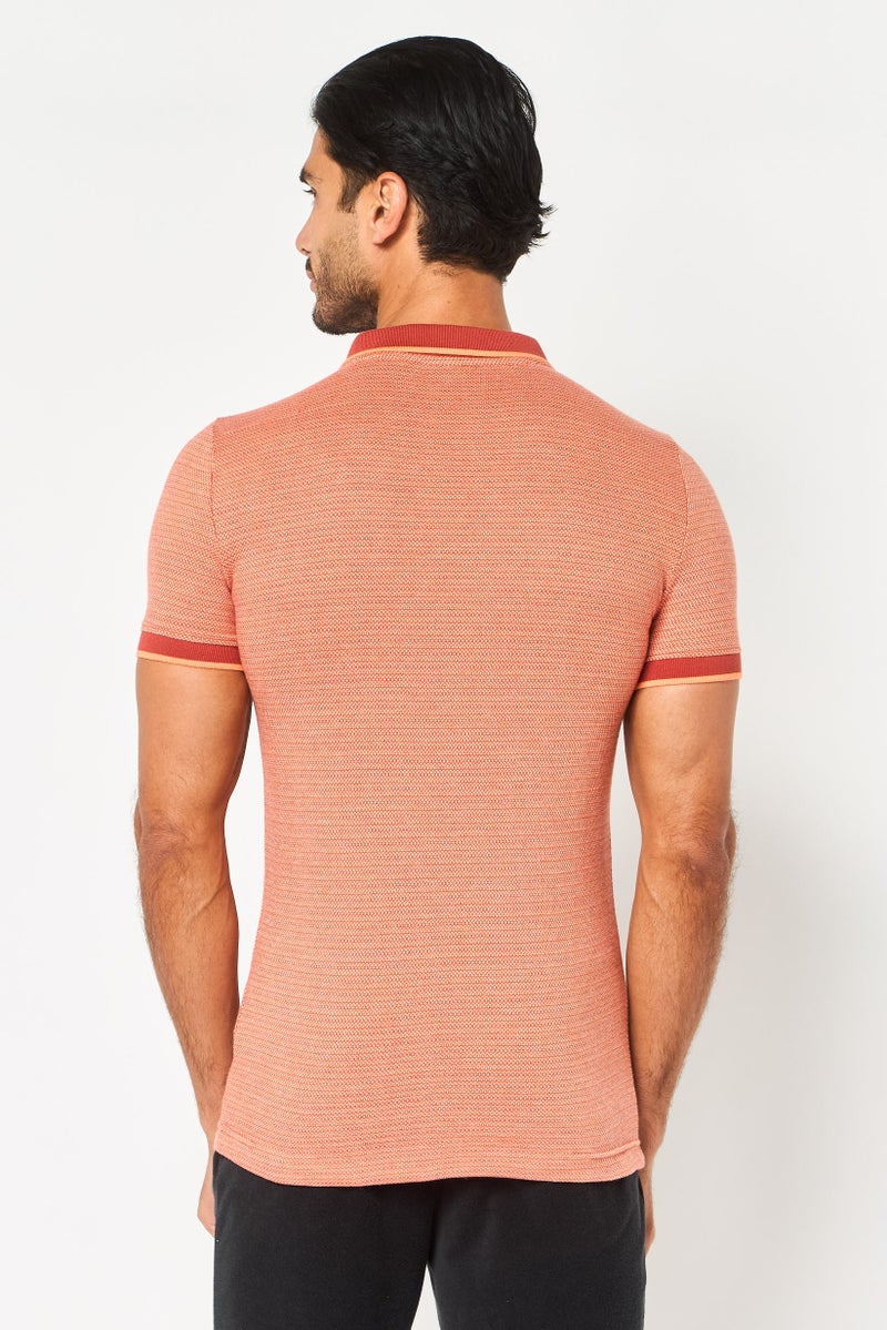 PUMA Men Sportswear Fit Short Sleeve Outdoor Polo Shirt, Multicolor - Image 3