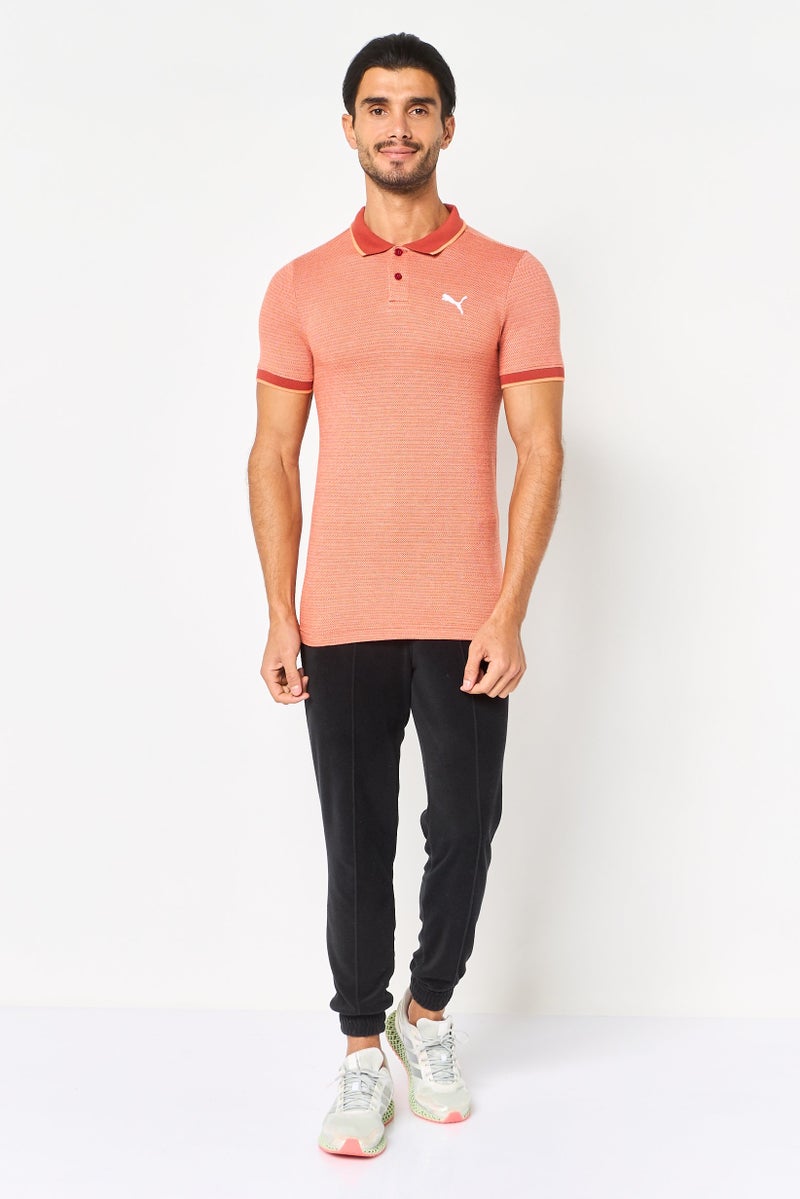 PUMA Men Sportswear Fit Short Sleeve Outdoor Polo Shirt, Multicolor - Image 4