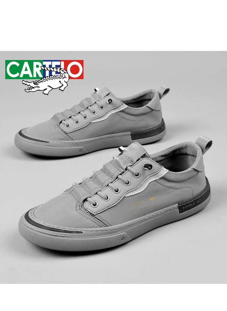 CARTELO Men's Casual Low Top Trendy Board Shoes  - Image 2