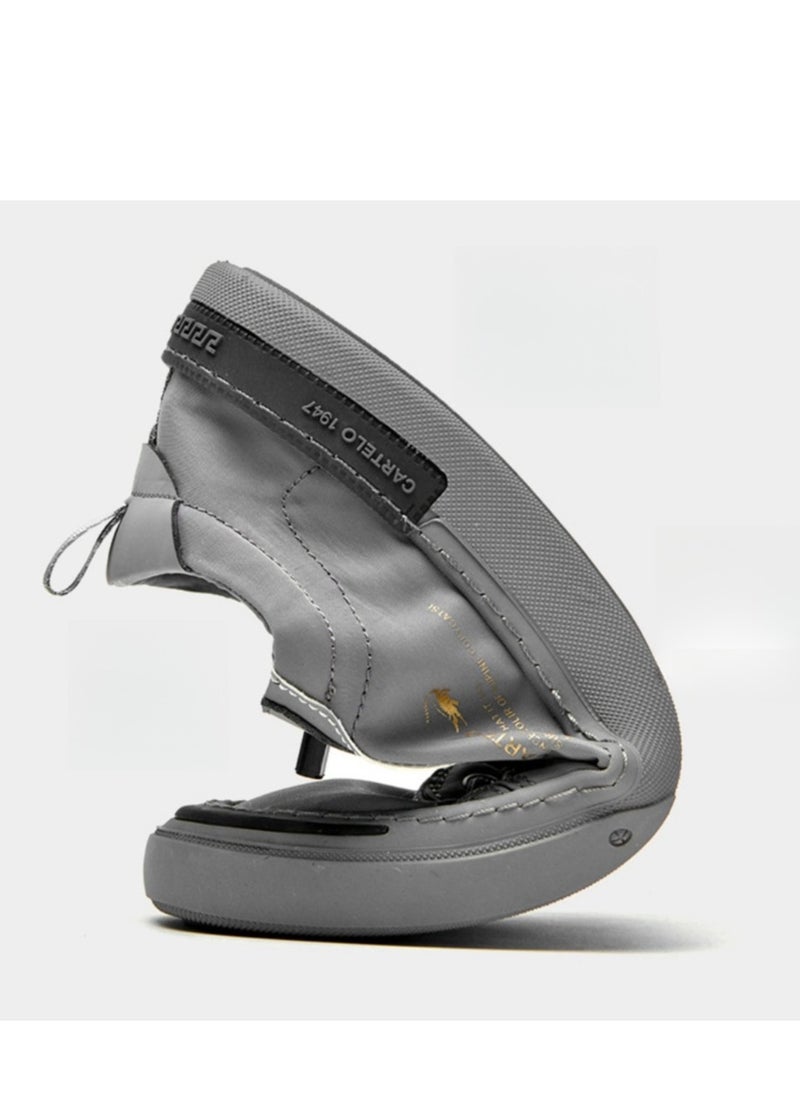 CARTELO Men's Casual Low Top Trendy Board Shoes  - Image 4