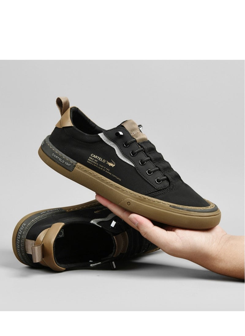 CARTELO Men's Casual Low Top Trendy Board Shoes  - Image 5