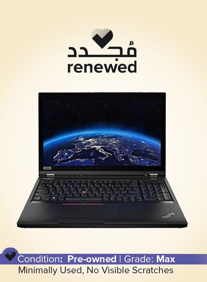 Renewed - Thinkpad P53 Laptop With 15.6 Inch Display,Intel Core i7-9850H/16GB RAM/512GB SSD/Windows 10 English Graphite