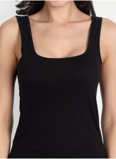 Aimly Aimly Women's Regular Fit Sleeveless Cotton Long Camisole Slip Spaghetti Combo Pack of 3  - Image 4