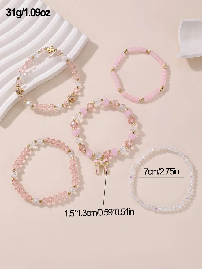 Take Two Take Two Set of 3 - Faux Crystal Bracelet