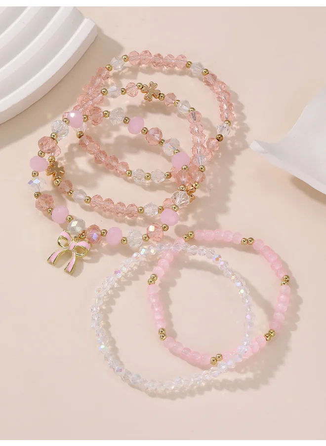تايك تو Take Two Set of 3 - Faux Crystal Bracelet